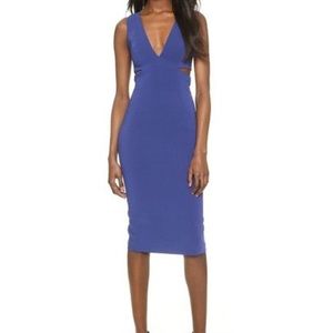 Alice and Olivia Riki Cutout Sheath Dress 0